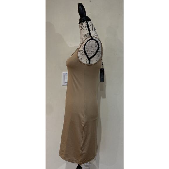 Banana Republic Satin Slip Dress Beige Size XS - Picture 3 of 7